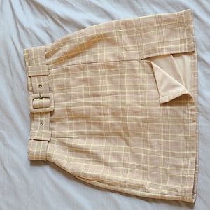 "Work Hard Plaid Harder"/ Yellow